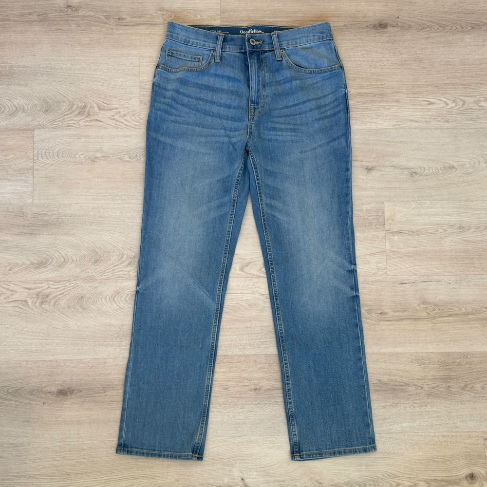 Mens Goodfellow Flex Straight Leg Jeans